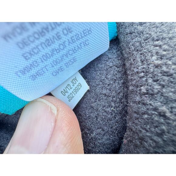 DOMO Mohawk Earflap Pom Pom Beanie Trapper Hat Adult One Size Brown Red Knit - Picture 10 of 10